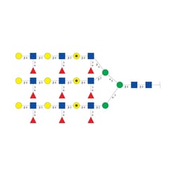Cambridge Isotope Laboratories&nbsp;Glycan-N52-13C-Gal6 6 6 ([galactose-13C6  99%]3) 500 pmol