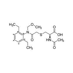 Cambridge Isotope Laboratories&nbsp;Alachlor acetylcysteine adduct (ring-13C6  99%) 100 ug/mL in acetonitrile 1 2 mL