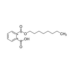 Cambridge Isotope Laboratories&nbsp;Mono-n-octyl phthalate (ring-1 2-13C2  dicarboxyl-13C2  99%) 100 ug/mL in MTBE 1 2 mL