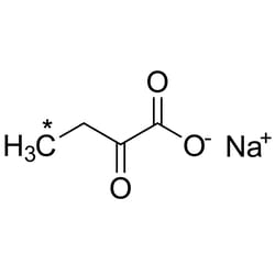 Cambridge Isotope Laboratories&nbsp;Alpha-Ketobutyric acid  sodium salt (methyl-13C  99%) 0 25 g