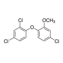 Cambridge Isotope Laboratories&nbsp;Methyl triclosan (2 4 4-trichloro-2-methoxy- diphenyl ether) (unlabeled) 100 ug/mL in nonane 1 2 mL