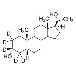 Cambridge Isotope Laboratories&nbsp;5-beta-Pregnane-3Alpha 20Alpha-diol (2 2 3 4 4-D5  98%) 1 mg