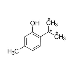 Cambridge Isotope Laboratories&nbsp;2-Isopropyl-5-methylphenol (isopropyl-13C3  99%) 100 ug/mL in methanol 1 2 mL
