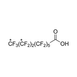 Cambridge Isotope Laboratories&nbsp;Perfluoro-n-nonanoic acid (PFNA) (7 8 9-13C3  99%) 100  g/mL in MeOH w/4 molar equivalents NaOH 1 2 mL