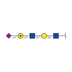 Cambridge Isotope Laboratories&nbsp;Glycan-F3-13C-Gal4 (galactose-13C6  99%) 500 pmol