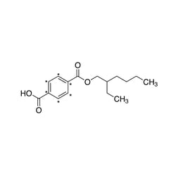 Cambridge Isotope Laboratories&nbsp;Mono-2-ethylhexyl terephthalate (ring-13C6  99%) 100 ug/mL in MTBE 1 2 mL