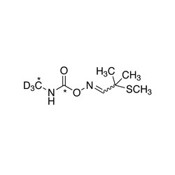 Cambridge Isotope Laboratories&nbsp;Aldicarb (13C2  98%  D3  98%) 100 ug/mL in acetonitrile 1 2 mL