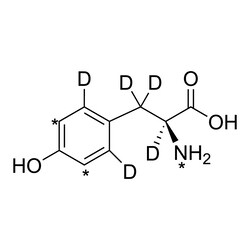 Cambridge Isotope Laboratories&nbsp;L-Tyrosine (3 5-13C2  99%  2 3 3 2 6-D5  98%  15N  98%) 0 1 g