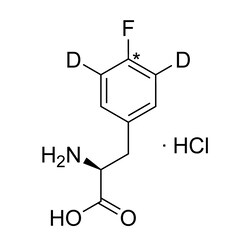 Cambridge Isotope Laboratories&nbsp;4-Fluoro-L-phenylalanine HCl (ring-4-13C  98%  3 5-D2  98%) CP 95% 50 mg
