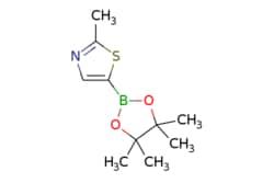 eMolecules​&nbsp;1218791-01-5 | 2-METHYL-5-(4,4,5,5-TETRAMETHYL-1,3,2-DIOXABOROLAN-2-YL)THIAZOLE | AstaTech | MFCD10697442 | 225.110 | C10H16BNO2S | 97.000 | Cc1ncc(s1)B1OC(C)(C)C(C)(C)O1 | 1g | 449755084