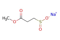 eMolecules​&nbsp;90030-48-1 | SODIUM 3-METHOXY-3-OXOPROPANE-1-SULFINATE | AstaTech | MFCD07776796 | 174.150 | C4H7NaO4S | 95.000 | [Na+].COC(=O)CCS([O-])=O | 5g | 453190485