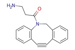 eMolecules​&nbsp;1255942-06-3 | DBCO-AMINE | AstaTech | MFCD22380759 | 276.339 | C18H16N2O | 95.000 | NCCC(=O)N1Cc2ccccc2C#Cc2ccccc12 | 0.1g | 392638979