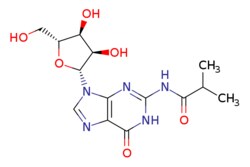 eMolecules​&nbsp;64350-24-9 | N2-(2-Methylpropanoyl)-guanosine | Combi-Blocks | MFCD00274102 | 353.335 | C14H19N5O6 | 98.000 | CC(C)C(=O)Nc1nc2n(cnc2c(=O)[nH]1)[C@@H]1O[C@H](CO)[C@@H](O)[C@H]1O | 1g | 232331520