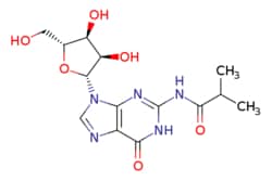 eMolecules​&nbsp;64350-24-9 | N2-(2-Methylpropanoyl)-guanosine | Combi-Blocks | MFCD00274102 | 353.335 | C14H19N5O6 | 98.000 | CC(C)C(=O)Nc1nc2n(cnc2c(=O)[nH]1)[C@@H]1O[C@H](CO)[C@@H](O)[C@H]1O | 100g | 267173843