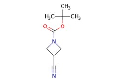 eMolecules​&nbsp;142253-54-1 | tert-butyl 3-cyanoazetidine-1-carboxylate | Pharmablock | MFCD06796640 | 182.223 | C9H14N2O2 | 97.000 | CC(C)(C)OC(=O)N1CC(C1)C#N | 2.5g | 686924561