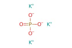eMolecules​&nbsp;7778-53-2 | Potassium phosphate tribasic anhydrous | Oakwood Chemicals | MFCD00036295 | 212.265 | K3O4P | 99.000 | [K+].[K+].[K+].[O-]P([O-])([O-])=O | 10g | 480143917