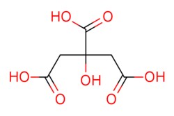 eMolecules​&nbsp;77-92-9 | Citric acid | Combi-Blocks192.123 | C6H8O7 | 97.000 | OC(=O)CC(O)(CC(O)=O)C(O)=O | 5g | 357559095