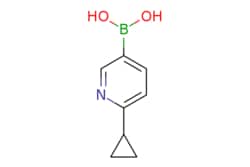 eMolecules​&nbsp;1253055-87-6 | (6-CYCLOPROPYLPYRIDIN-3-YL)BORONIC ACID | AstaTech | MFCD18255555 | 162.980 | C8H10BNO2 | 95.000 | OB(O)c1ccc(nc1)C1CC1 | 0.25g | 385237363