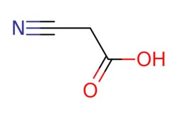 eMolecules​&nbsp;372-09-8 | Cyanoacetic acid | Oakwood Chemicals | MFCD00002677 | 85.062 | C3H3NO2 | 98.000 | OC(=O)CC#N | 100g | 480147741