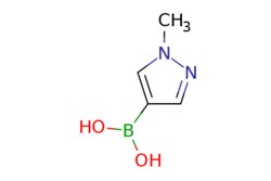 eMolecules​&nbsp;847818-55-7 | 1-METHYLPYRAZOLE-4-BORONIC ACID | AstaTech | MFCD09414709 | 125.920 | C4H7BN2O2 | 95.000 | Cn1cc(cn1)B(O)O | 1g | 448263070