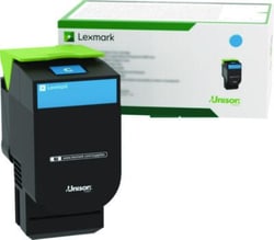 Enterprise Technology Solutions&nbsp;80C00CG Toner, 1,000 Page-Yield, Cyan