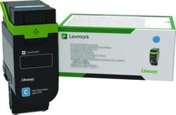 Enterprise Technology Solutions&nbsp;75M1XC0 Toner, 11,700 Page-Yield, Cyan