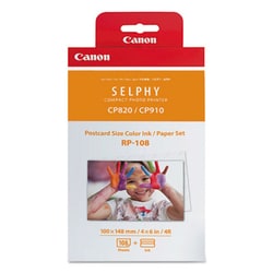 Enterprise Technology Solutions&nbsp;8568b001 (rp-108) Ink/paper Combo, 50 Page-Yield, Tri-Color