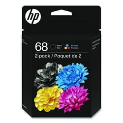 Enterprise Technology Solutions&nbsp;HP 68 (6L6S2TN) 2-Pack Black/Tri-Color Original Ink Cartridge