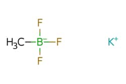 eMolecules​&nbsp;13862-28-7 | Potassium methyltrifluoroborate | Combi-Blocks | MFCD08276757 | 121.940 | CH3BF3K | 96.000 | [K+].C[B-](F)(F)F | 1g | 117575827
