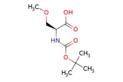 eMolecules​&nbsp;51293-47-1 | (2S)-2-(tert-butoxycarbonylamino)-3-methoxy-propanoic acid | Pharmablock | MFCD00153314 | 219.237 | C9H17NO5 | 97.000 | COC[C@H](NC(=O)OC(C)(C)C)C(O)=O | 1g | 603242771
