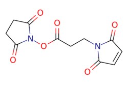 eMolecules​&nbsp;55750-62-4 | BMPS | ChemScene | MFCD00043141 | 266.209 | C11H10N2O6 | 95.000 | O=C(CCN1C(=O)C=CC1=O)ON1C(=O)CCC1=O | 10g | 536840044