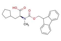eMolecules​&nbsp;2407830-01-5 | N-Fmoc-N-methyl-(S)-3-cyclopentylalanine | Acrotein ChemBio Inc.393.483 | C24H27NO4 | 97.000 | CN([C@@H](CC1CCCC1)C(O)=O)C(=O)OCC1c2ccccc2-c2ccccc12 | 0.5g | 625591080