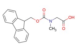 eMolecules​&nbsp;77128-70-2 | Fmoc-Sar-OH | ChemScene | MFCD00151926 | 311.337 | C18H17NO4 | 98.000 | CN(CC(O)=O)C(=O)OCC1c2ccccc2-c2ccccc12 | 25g | 844792578