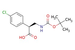 eMolecules​&nbsp;1001180-04-6 | (S)-3-((tert-Butoxycarbonyl)amino)-2-(4-chlorophenyl)propanoic acid | Combi-Blocks, Inc. | MFCD16394572 | 299.750 | C14H18ClNO4 | 98.000 | CC(C)(C)OC(=O)NC[C@@H](C(O)=O)c1ccc(Cl)cc1 | 5g | 848839060