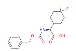 eMolecules​&nbsp;1266228-88-9 | (2S)-2-(benzyloxycarbonylamino)-2-(4,4-difluorocyclohexyl)acetic acid | Pharmablock327.328 | C16H19F2NO4 | 97.000 | OC(=O)[C@@H](NC(=O)OCc1ccccc1)C1CCC(F)(F)CC1 | 1g | 573090577