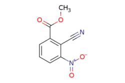 eMolecules​&nbsp;77326-46-6 | Methyl 2-cyano-3-nitrobenzoate | ChemScene | MFCD25967115 | 206.157 | C9H6N2O4 | 95.000 | COC(=O)c1cccc(c1C#N)[N+]([O-])=O | 5g | 536788504
