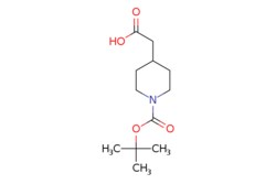 eMolecules​&nbsp;157688-46-5 | Boc-piperidin-C-COOH | ChemScene | MFCD00800239 | 243.303 | C12H21NO4 | 97.000 | CC(C)(C)OC(=O)N1CCC(CC(O)=O)CC1 | 25g | 536842275