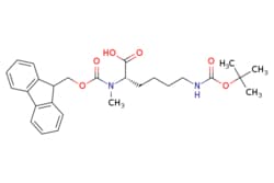 eMolecules​&nbsp;197632-76-1 | N2-(((9H-Fluoren-9-yl)methoxy)carbonyl)-N6-(tert-butoxycarbonyl)-N2-methyl-L-lysine | ChemScene | MFCD04973182 | 482.577 | C27H34N2O6 | 96.000 | CN([C@@H](CCCCNC(=O)OC(C)(C)C)C(O)=O)C(=O)OCC1c2ccccc2-c2ccccc12 | 1g | 572186904