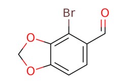 eMolecules​&nbsp;56008-63-0 | 4-Bromobenzo[d][1,3]dioxole-5-carbaldehyde | ChemScene | MFCD24387492 | 229.029 | C8H5BrO3 | 97.000 | Brc1c2OCOc2ccc1C=O | 250mg | 721769977
