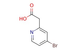 eMolecules​&nbsp;1211530-21-0 | 2-(4-Bromopyridin-2-yl)acetic acid | Ambeed | MFCD09999987 | 216.034 | C7H6BrNO2 | 97.000 | OC(=O)Cc1cc(Br)ccn1 | 50mg | 525115930