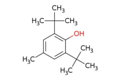 eMolecules​&nbsp;128-37-0 | Butylated hydroxytoluene | Target Molecule  | MFCD00011644 | 220.356 | C15H24O | 0.000 | Cc1cc(c(O)c(c1)C(C)(C)C)C(C)(C)C | 100mg | 448758075