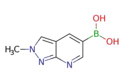 eMolecules​&nbsp;2304634-03-3 | (2-Methyl-2H-pyrazolo[3,4-b]pyridin-5-yl)boronic acid | Combi-Blocks, Inc. | MFCD20926164 | 176.970 | C7H8BN3O2 | 95.000 | Cn1cc2cc(cnc2n1)B(O)O | 100mg | 797035603