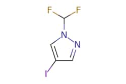 eMolecules​&nbsp;1041205-43-9 | 1-(Difluoromethyl)-4-iodo-1H-pyrazole | Synthonix - Stock | MFCD18633160 | 243.983 | C4H3F2IN2 | 97.000 | FC(F)n1cc(I)cn1 | 100mg | 489897426
