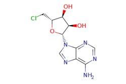eMolecules​&nbsp;892-48-8 | 5'-Chloro-5'-deoxyadenosine | Chemodex Ltd. | MFCD00049038 | 285.690 | C10H12ClN5O3 | 95.000 | Nc1ncnc2n(cnc12)[C@@H]1O[C@H](CCl)[C@@H](O)[C@H]1O | 250mg | 482921722