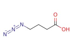 eMolecules​&nbsp;54447-68-6 | 4-azidobutanoic acid | Pharmablock | MFCD11850695 | 129.119 | C4H7N3O2 | 97.000 | OC(=O)CCCN=[N+]=[N-] | 500mg | 854222192