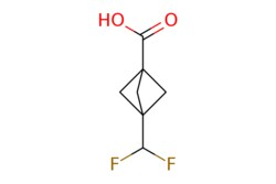 eMolecules​&nbsp;2090481-18-6 | 3-(difluoromethyl)bicyclo[1.1.1]pentane-1-carboxylic acid | Synthonix | MFCD29767889 | 162.136 | C7H8F2O2 | 94.000 | OC(=O)C12CC(C1)(C2)C(F)F | 500mg | 808553586