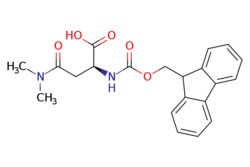 eMolecules​&nbsp;138585-02-1 | Fmoc-N,N-dimethyl-L-Asparagine | Ambeed382.416 | C21H22N2O5 | 98.000 | CN(C)C(=O)C[C@H](NC(=O)OCC1c2ccccc2-c2ccccc12)C(O)=O | 250mg | 809111694