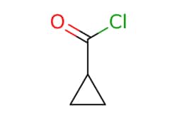 eMolecules​&nbsp;4023-34-1 | cyclopropanecarbonyl chloride | Pharmablock | MFCD00001277 | 104.530 | C4H5ClO | 94.000 | ClC(=O)C1CC1 | 50mg | 818554411
