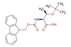 eMolecules​&nbsp;71989-35-0 | (2S,3R)-3-tert-butoxy-2-(9H-fluoren-9-ylmethoxycarbonylamino)butanoic acid | Pharmablock397.471 | C23H27NO5 | 97.000 | C[C@@H](OC(C)(C)C)[C@H](NC(=O)OCC1c2ccccc2-c2ccccc12)C(O)=O | 500mg | 806976406