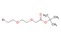 eMolecules​&nbsp;1807518-63-3 | tert-butyl 2-[2-(2-bromoethoxy)ethoxy]acetate | AA Blocks LLC | MFCD28122957 | 283.162 | C10H19BrO4 | 0.000 | CC(C)(C)OC(=O)COCCOCCBr | 250mg | 713349126